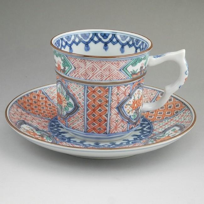 京焼 清水焼 昭阿弥 カップ&ソーサー