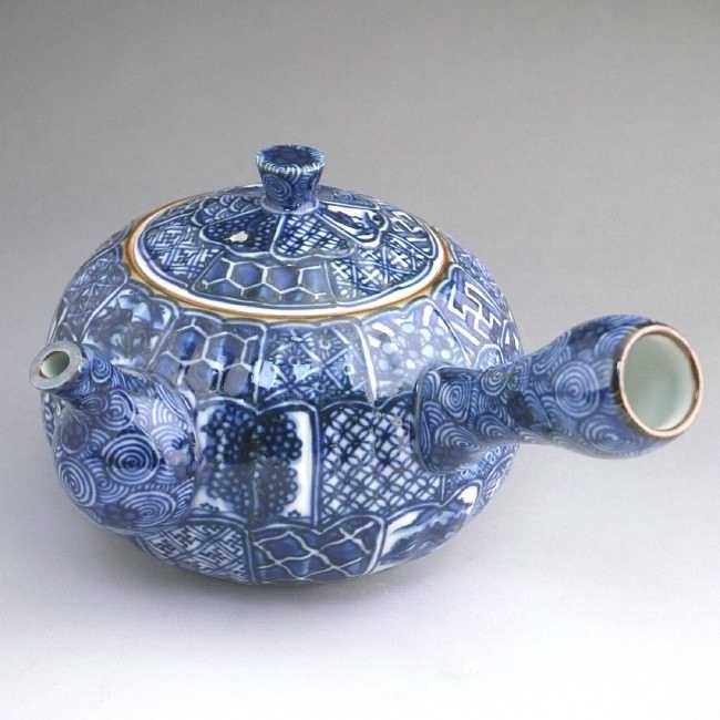 京焼 清水焼 菊彫祥瑞急須 壹楽 : 松韻堂 Yahoo!店 - 通販 - Yahoo