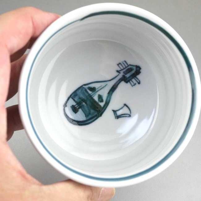 京焼 清水焼 染付弁天汲出碗 六斎 幸之介 単品 : 松韻堂 Yahoo!店