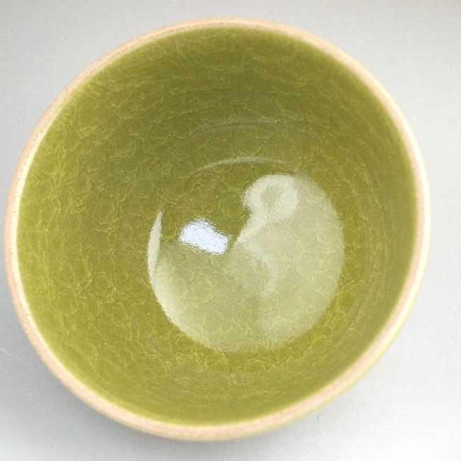 京焼 清水焼 緑磁抹茶茶碗 陶仙 : 松韻堂 Yahoo!店 - 通販 - Yahoo