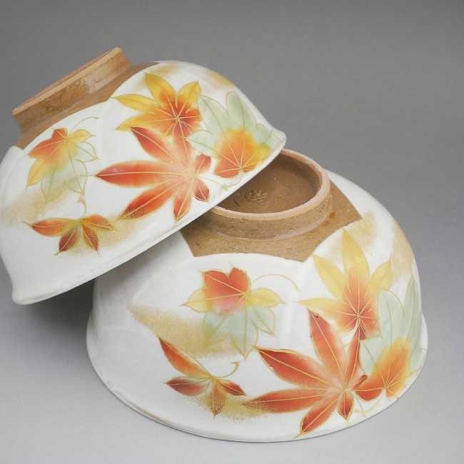 京焼 清水焼 錦秋夫婦茶碗 陶あん : 松韻堂 Yahoo!店 - 通販 - Yahoo