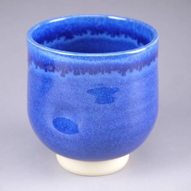 京焼 清水焼 青釉寿司湯呑み（丸底）林山 : 松韻堂 Yahoo!店 - 通販