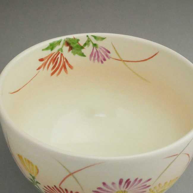 京焼 清水焼 嵯峨菊抹茶茶碗 亨 : 松韻堂 Yahoo!店 - 通販 - Yahoo