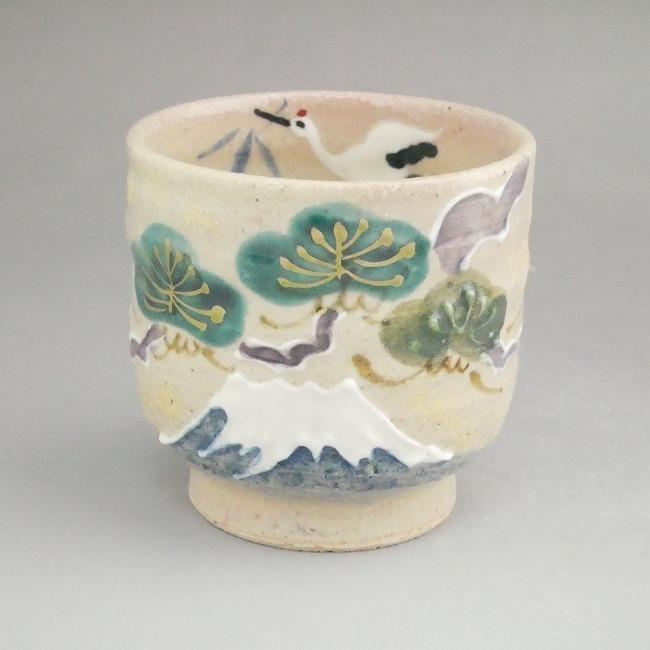 京焼 清水焼 祝富士ぐい呑 北哉 青単品 : 松韻堂 Yahoo!店 - 通販