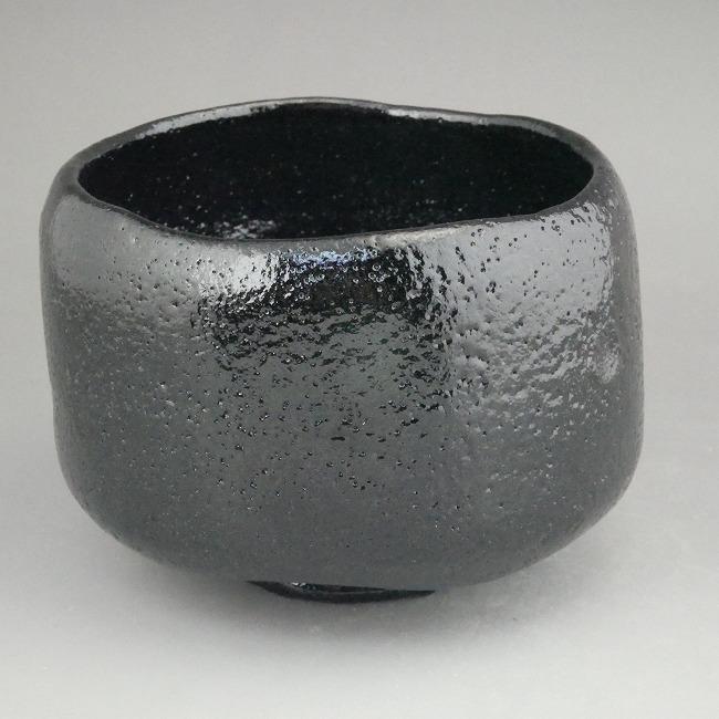 京焼 清水焼 長次郎カセ釉黒茶碗 昭楽 : 松韻堂 Yahoo!店 - 通販