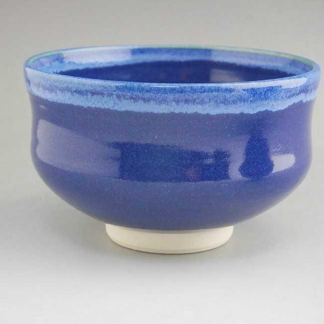 京焼 清水焼 青釉抹茶茶碗 林山 : 松韻堂 Yahoo!店 - 通販 - Yahoo