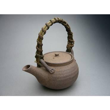 京焼 清水焼 焼締土瓶（広口）雅楽 : 松韻堂 Yahoo!店 - 通販