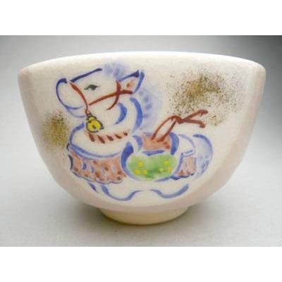 京焼 清水焼 干支馬 抹茶碗（貫入釉） : 松韻堂 Yahoo!店 - 通販