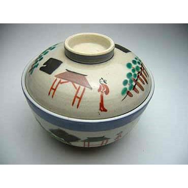 京焼 清水焼 奈良絵蓋付茶碗 : 松韻堂 Yahoo!店 - 通販 - Yahoo