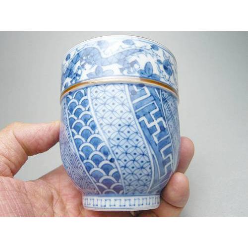 京焼 清水焼 染付祥瑞上竜文湯呑 昭阿弥 大 : 松韻堂 Yahoo!店 - 通販