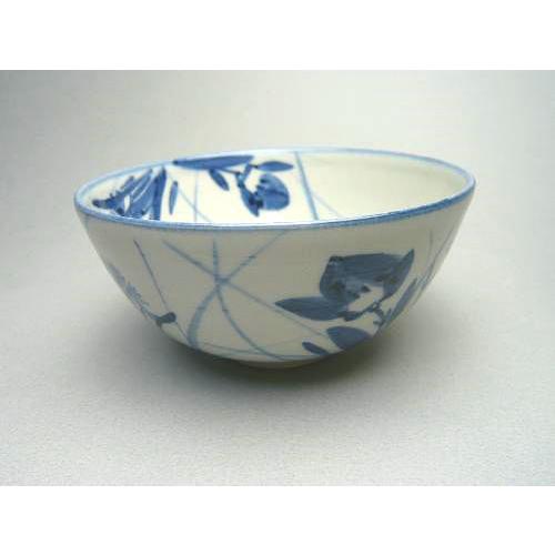 京焼 清水焼     秋草ご飯茶碗　小 |  | 05