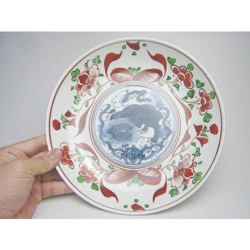 京焼 清水焼 赤絵玉取獅子皿 8寸 : 松韻堂 Yahoo!店 - 通販 京焼 清水焼 赤絵玉取獅子皿 8寸 : 松韻堂 Yahoo!店 - 通販