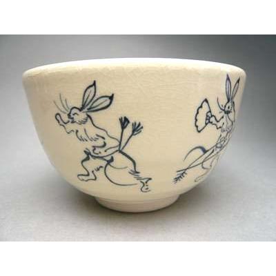 京焼 清水焼 鳥獣戯画抹茶茶碗 g柄 : 松韻堂 Yahoo!店 - 通販 - Yahoo