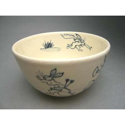 京焼 清水焼 鳥獣戯画抹茶茶碗 g柄 : 松韻堂 Yahoo!店 - 通販 - Yahoo