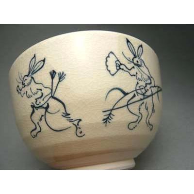 京焼 清水焼 鳥獣戯画抹茶茶碗 g柄 : 松韻堂 Yahoo!店 - 通販 - Yahoo