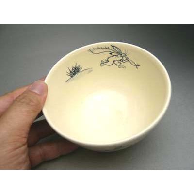 京焼 清水焼 鳥獣戯画抹茶茶碗 g柄 : 松韻堂 Yahoo!店 - 通販 - Yahoo