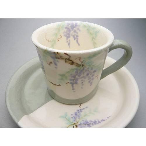 京焼 清水焼 藤の花 コーヒーカップ : 松韻堂 Yahoo!店 - 通販 - Yahoo