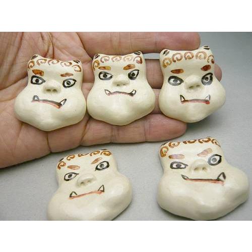 京焼 清水焼 福鬼の箸置きセット : 松韻堂 Yahoo!店 - 通販 - Yahoo