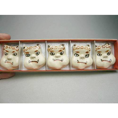 京焼 清水焼 福鬼の箸置きセット : 松韻堂 Yahoo!店 - 通販 - Yahoo