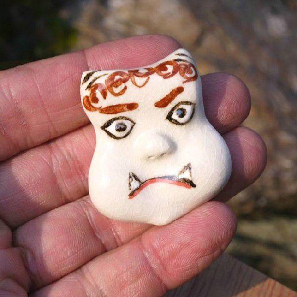 京焼 清水焼 福鬼箸置き 与し三 単品 : 松韻堂 Yahoo!店 - 通販