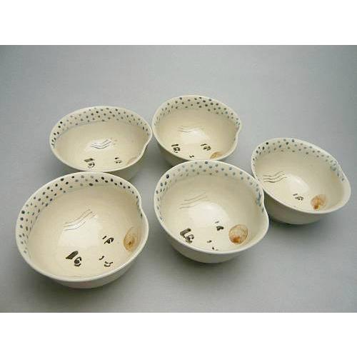 京焼 清水焼 火男（ひょっとこ） 汲出碗揃 与し三 : 松韻堂 Yahoo!店