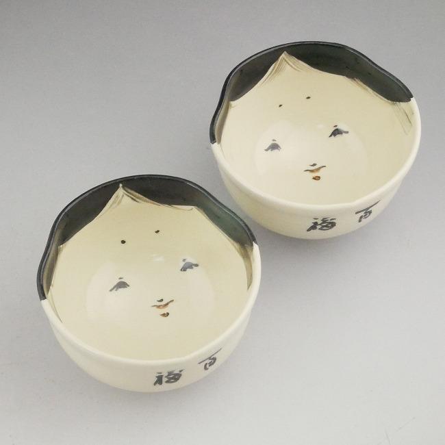 京焼 清水焼 お福 汲出碗 与し三 中のサイズ 単品 : 松韻堂 Yahoo!店