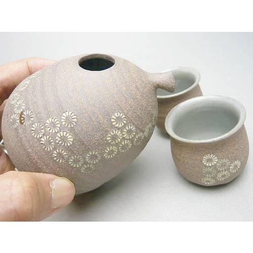 京焼 清水焼 焼締丸三島酒器揃え : 松韻堂 Yahoo!店 - 通販 - Yahoo