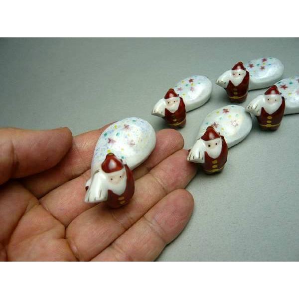 京焼 清水焼 箸置き サンタクロースセット : 松韻堂 Yahoo!店 - 通販