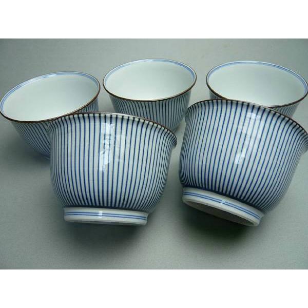 京焼 清水焼 染付十草汲出碗揃 楽峰 : 松韻堂 Yahoo!店 - 通販 - Yahoo