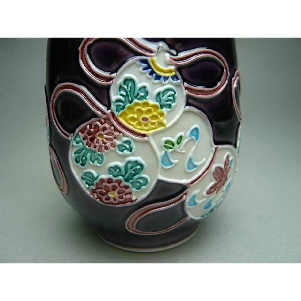 京焼 清水焼 紫交趾六瓢夫婦湯呑 昇峰 : 松韻堂 Yahoo!店 - 通販