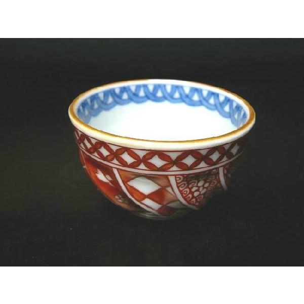 ☆ 叶松谷 清水焼 赤絵湯呑 ☆ 叶松谷 清水焼 赤絵湯呑 ☆ 叶松谷 清水焼 赤絵湯呑 ☆ 叶松谷