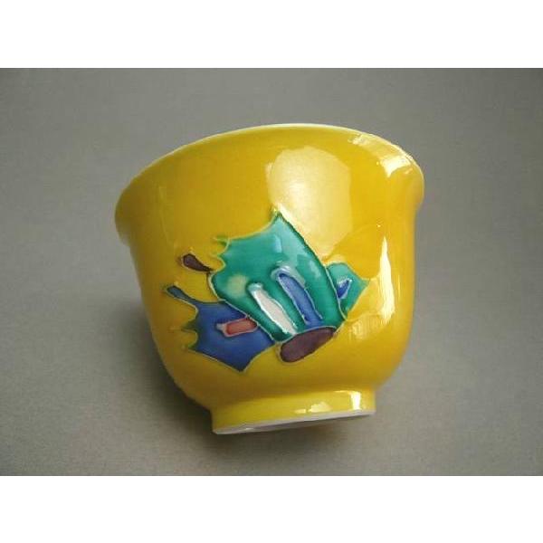 京焼 清水焼 黄交趾蝶々汲出碗 単品 : 松韻堂 Yahoo!店 - 通販 - Yahoo