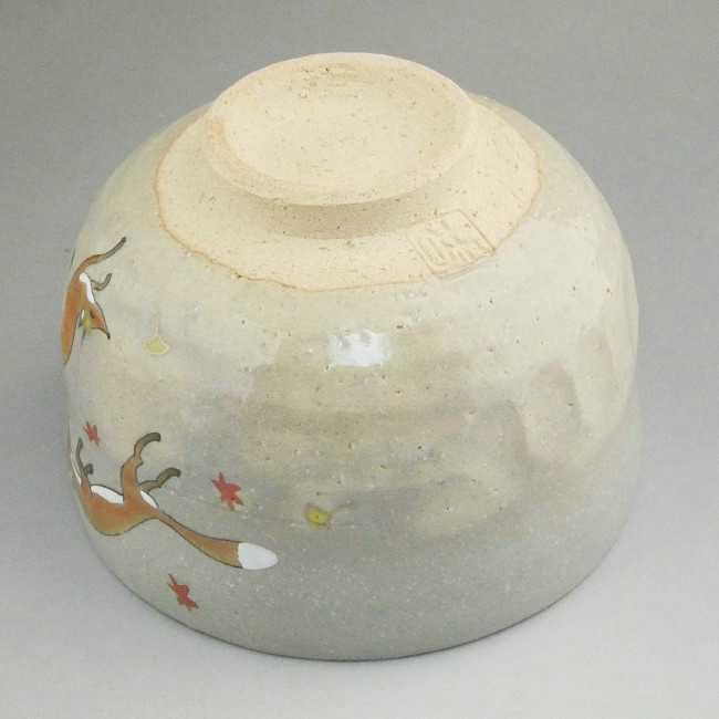 京焼 清水焼 抹茶茶碗 秋キツネ 昇 : 松韻堂 Yahoo!店 - 通販 - Yahoo