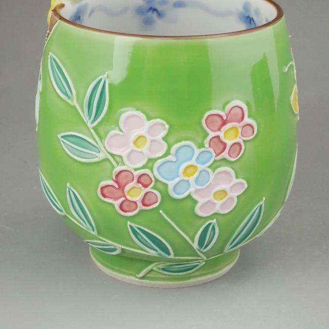 京焼 清水焼 黄ふくろう湯呑 昇峰 小単品 : 松韻堂 Yahoo!店 - 通販