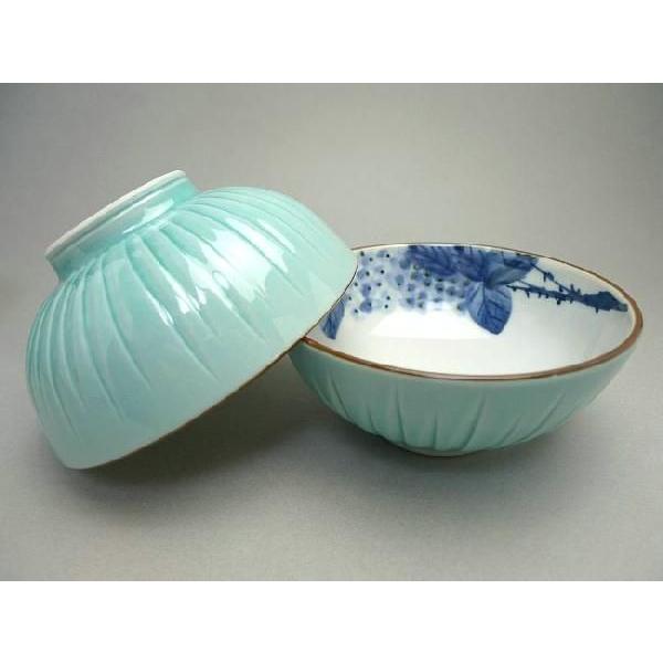 京焼 清水焼 涼あじさい夫婦茶碗 : 松韻堂 Yahoo!店 - 通販 - Yahoo