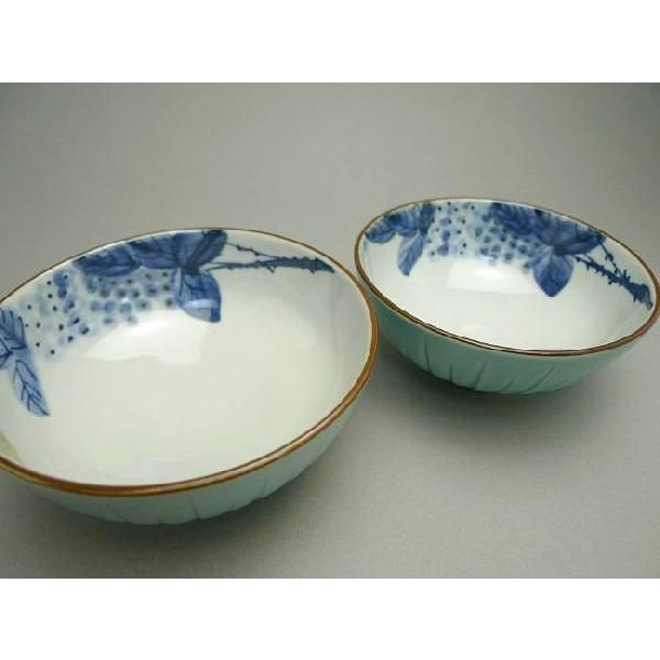 京焼 清水焼 涼あじさい夫婦茶碗 : 松韻堂 Yahoo!店 - 通販 - Yahoo