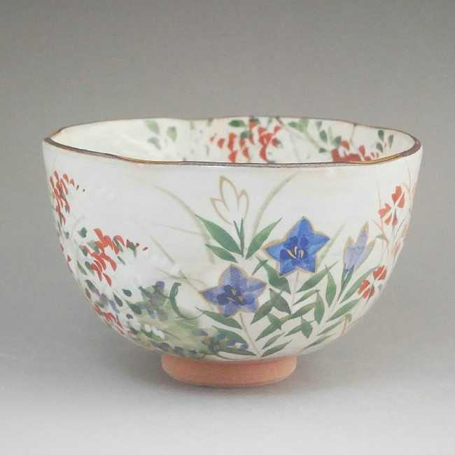 京焼 清水焼 京の秋抹茶茶碗 俊山 : 松韻堂 Yahoo!店 - 通販 - Yahoo