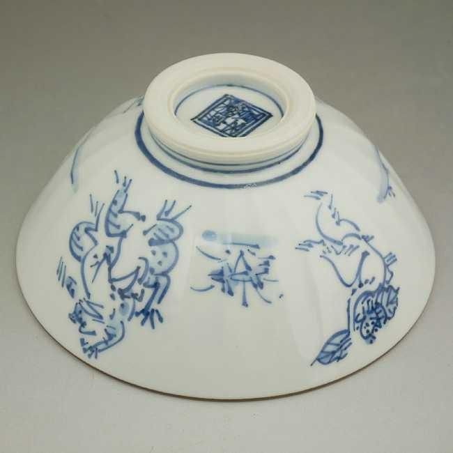 京焼 清水焼 高山寺 鳥獣戯画ご飯茶碗 壹楽 大 : 松韻堂 Yahoo!店