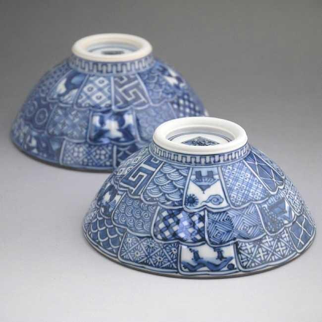 京焼 清水焼 菊彫祥瑞夫婦茶碗 壹楽 : 松韻堂 Yahoo!店 - 通販 - Yahoo