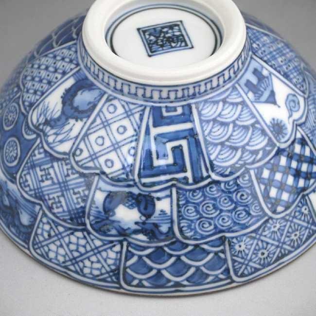 京焼 清水焼 菊彫祥瑞ご飯茶碗 壹楽 大 : 松韻堂 Yahoo!店 - 通販