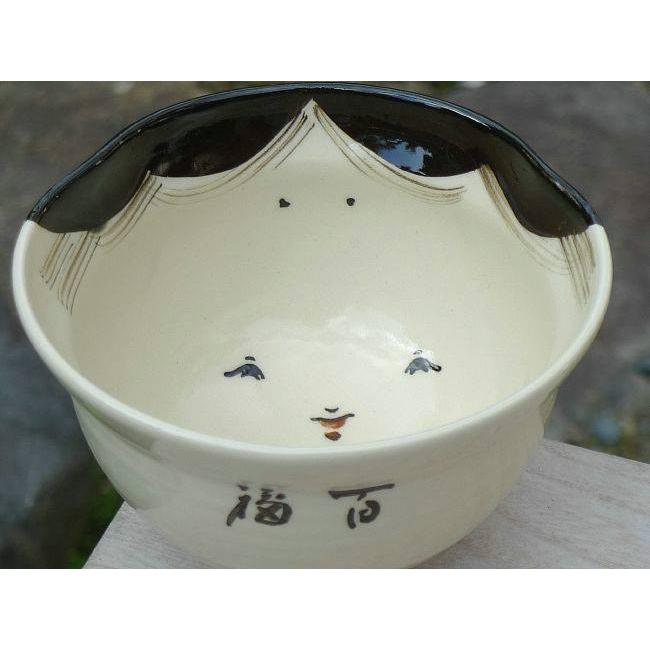 京焼 清水焼 お福 抹茶茶碗(百福)与し三 : 松韻堂 Yahoo!店 京焼 清水焼 お福 抹茶茶碗(百福)与し三 : 松韻堂 Yahoo!店