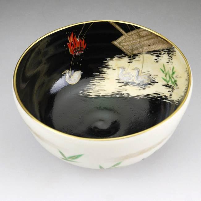 京焼 清水焼 平茶碗 鵜飼 昇 : 松韻堂 Yahoo!店 - 通販 - Yahoo