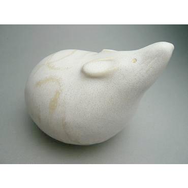 京焼 清水焼 谷口正典作 干支子 置物 （白） : 松韻堂 Yahoo!店 - 通販