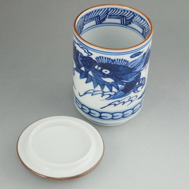 京焼 清水焼 平八龍蓋付湯呑 小 : 松韻堂 Yahoo!店 - 通販 - Yahoo