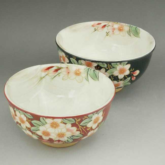 京焼 清水焼 しだれ桜夫婦茶碗 陶あん : 松韻堂 Yahoo!店 - 通販