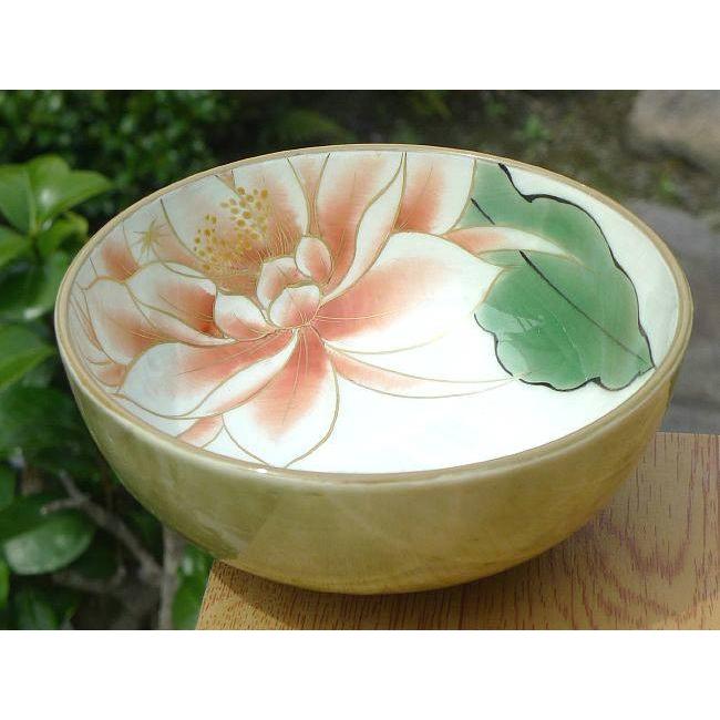 京焼 清水焼 清水焼 月下美人ご飯茶碗 陶あん 小 : 松韻堂 Yahoo!店