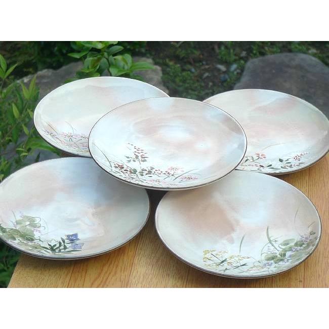 京焼 清水焼 清水焼 京の秋銘々皿揃え 俊山 : 松韻堂 Yahoo!店 - 通販