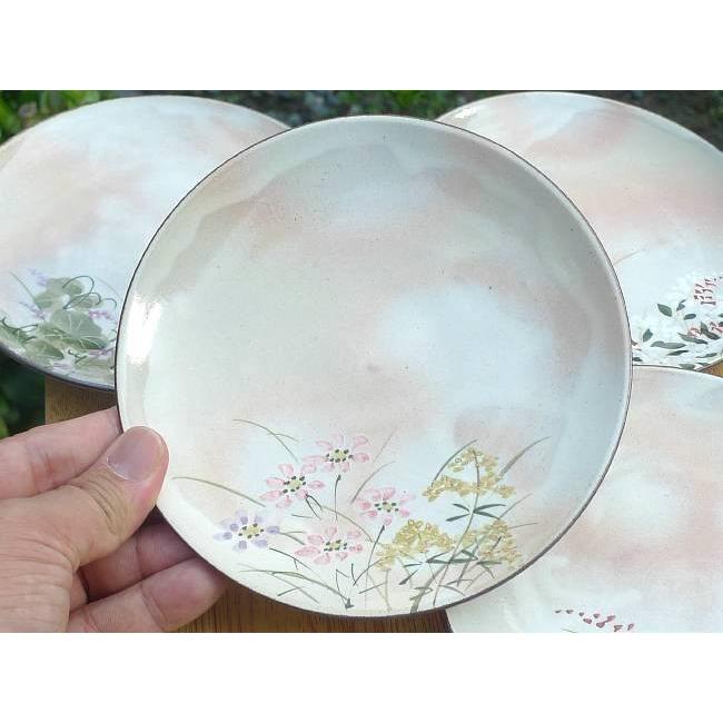 京焼 清水焼 清水焼 京の秋銘々皿揃え 俊山 : 松韻堂 Yahoo!店 - 通販