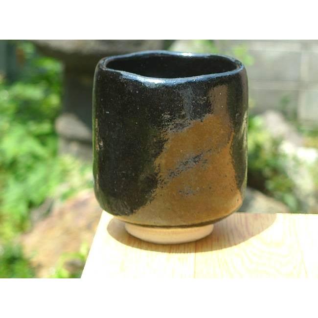 京焼 清水焼 黒楽湯呑み 和楽 : 松韻堂 Yahoo!店 - 通販 - Yahoo
