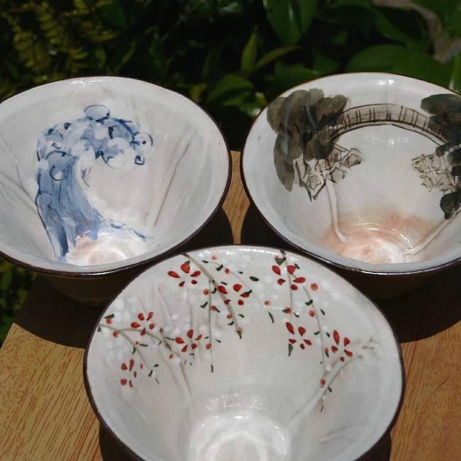 京焼 清水焼　富嶽六景お茶呑茶碗揃え　俊山　茶器 京焼 清水焼 清水焼 富嶽六景お茶呑茶碗揃え 俊山 : 松韻堂 Yahoo!店